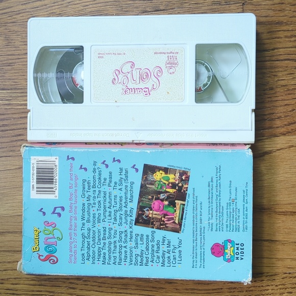Set Of 3 Vintage Barney VHS Tapes Movie And Sing Alongs - Picture 6 of 10